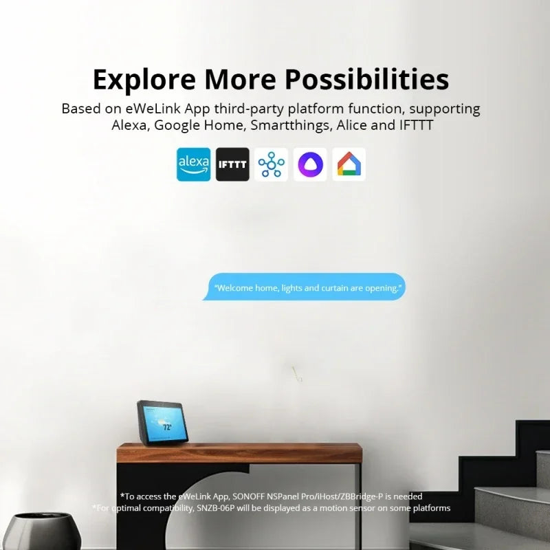 🧠 SONOFF SNZB-06P – Zigbee Αισθητήρας Ανθρώπινης Παρουσίας & Φωτός