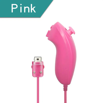 🎮 Wireless Remote Controller + Nunchuck for Nintendo Wii / Wii U | Built-in Motion Plus & Bluetooth | Vibration & Speaker | 3rd Party Controller