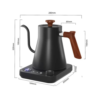 ☕⚡ Smart Electric Gooseneck Kettle – Για Τέλειο Pour Over Καφέ & Τσάι με Απόλυτο Έλεγχο! ⚡☕  Smart Constant Temperature Electric Kettle