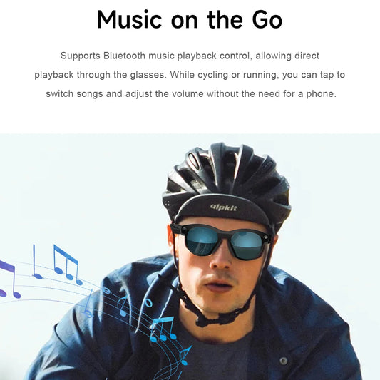 😎 AI Smart Glasses με Κάμερα & Bluetooth – Έξυπνα Γυαλιά για Video, Calls & Translation