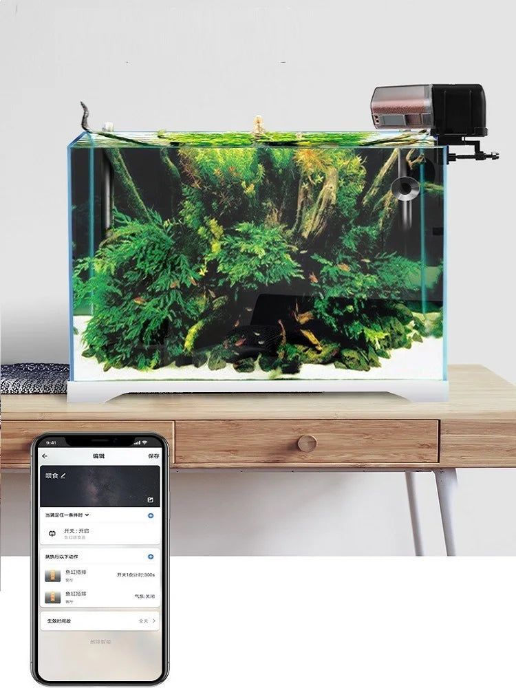 🐠 Ilonda WiFi Smart Fish Feeder – Automatic Aquarium Feeder with App & Voice Control