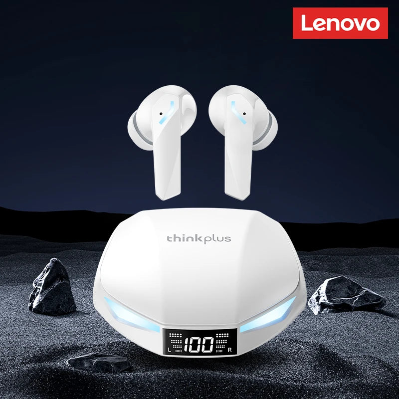 🎧 Lenovo XT53 Ασύρματα Bluetooth 5.4 Earbuds – Gaming Mode, LED Display & Αυτονομία έως 26 Ώρες