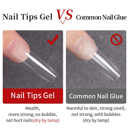 💅✨ AWStorG 3 in 1 Nail Tips Glue Gel – Πολυχρηστική Κόλλα & Gel για Τέλειο Μανικιούρ 🎯