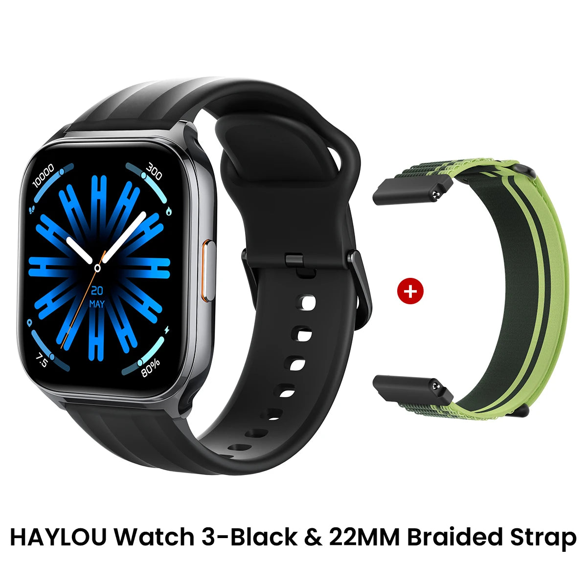 HAYLOU Watch 3 AMOLED Smartwatch με Voice Calling