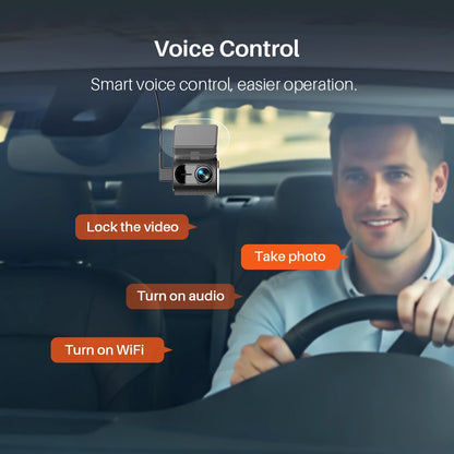 🚗📹 KAWA MINI 3 Gen2 Dash Cam – 2K WiFi Car Camera με Night Vision & Voice Control