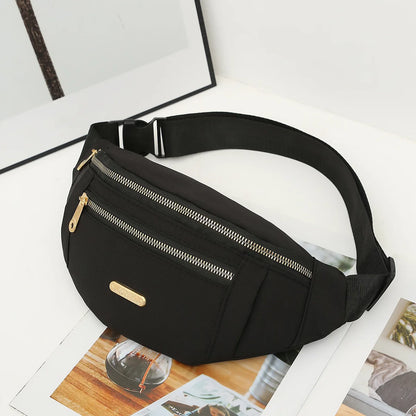 🎒💦 Fanny Pack – Αδιάβροχη Τσάντα Μέσης με Ρυθμιζόμενο Ιμάντα για Γυναίκες 👟✈️