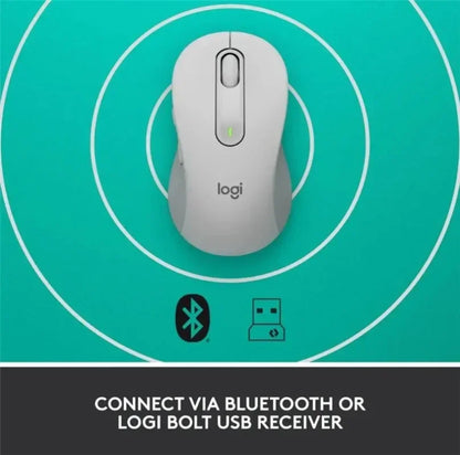 🖱️ Logitech M650 / M650L Wireless Bluetooth Mouse – Silent, Εργονομικό, Plug & Play για Δεξιόχειρες 🔇 Ιδανικό για Laptop, PC, Mac & Multi-Device Χρήση | Bluetooth + 2.4GHz | Άνεση χωρίς θόρυβο