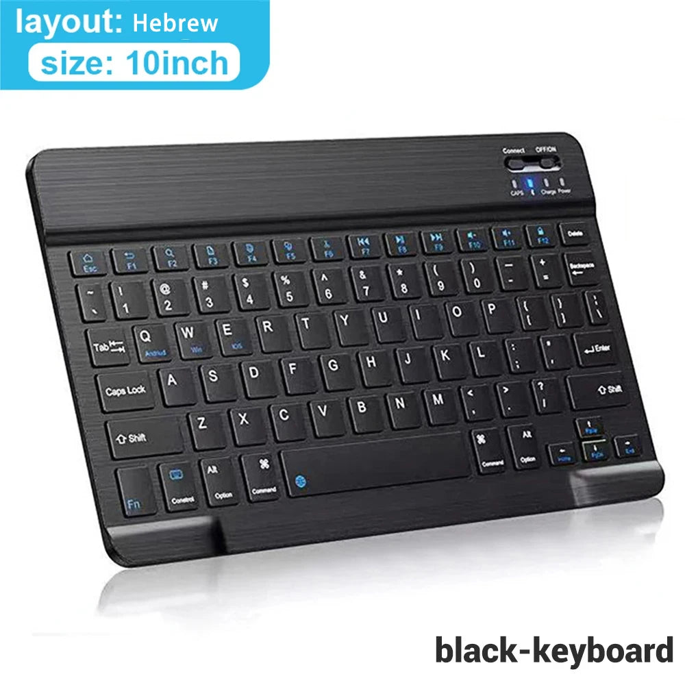 ⌨️🖱️ Bluetooth Wireless Keyboard & Mouse – Συμβατό με iOS, Android, Windows & iPad ✨