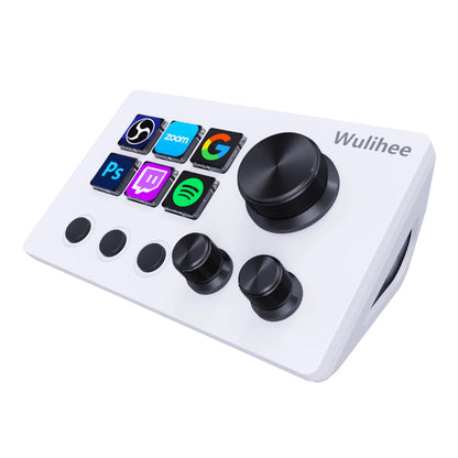 🎛️ Wulihee N3 Streamdeck Keyboard – Προγραμματιζόμενο Macro Mini Keyboard με Οθόνη & Knob | Visual Desktop Console για PC & Streaming