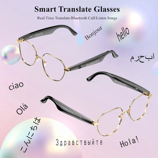 🕶️🤖 AI Smart Glasses Translator – Μετάφραση σε 163 Γλώσσες & AI Δυνατότητες 🕶️🤖
