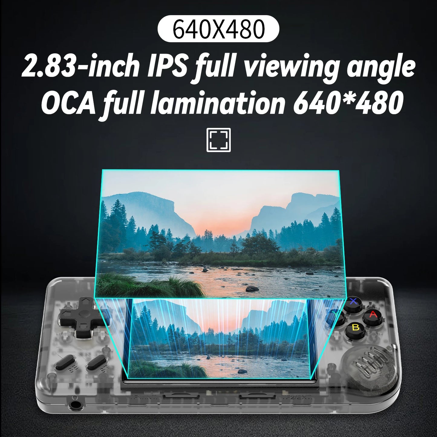 ANBERNIC RG28XX – Retro Handheld Game Console 2.83" IPS • Linux System • 5000+ Retro Games • 3100mAh • HDMI Output