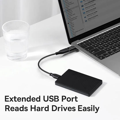 🔌 Baseus USB OTG Data Transfer Adapter – Type-C Female to USB Male Converter