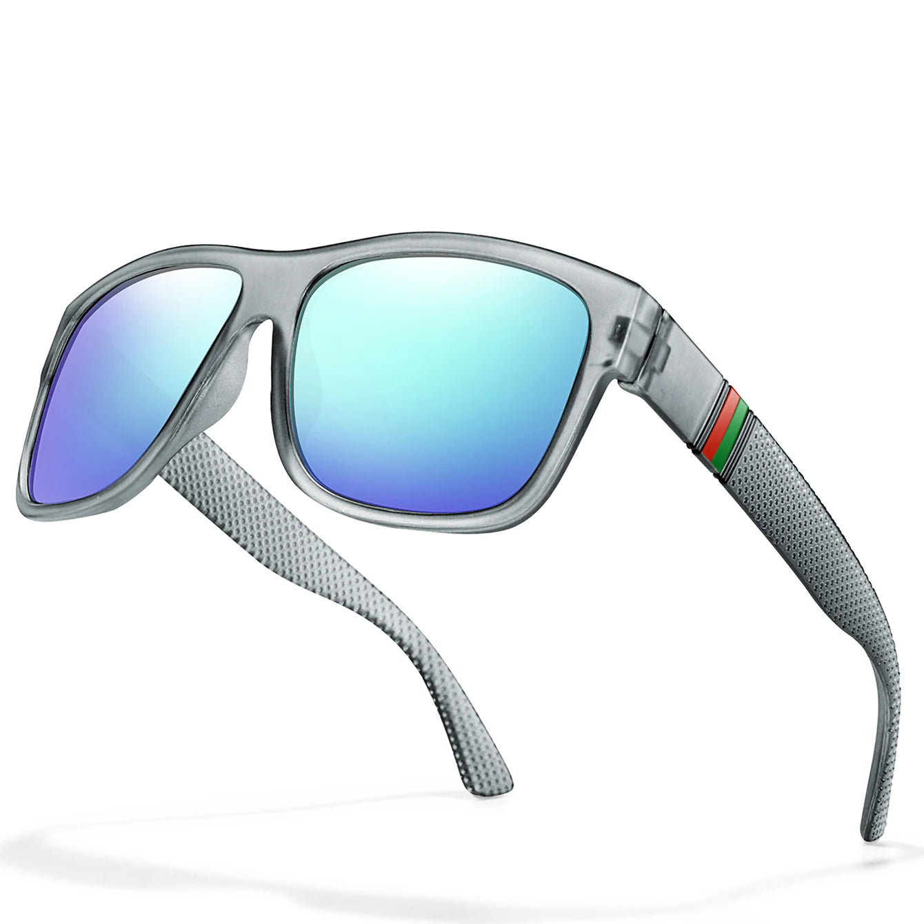 🕶️☀️ Κλασικά Ανδρικά Polarized Γυαλιά Ηλίου – Τετράγωνος Σκελετός, UV400 Προστασία & Vintage Στυλ 🚴‍♂️🎣