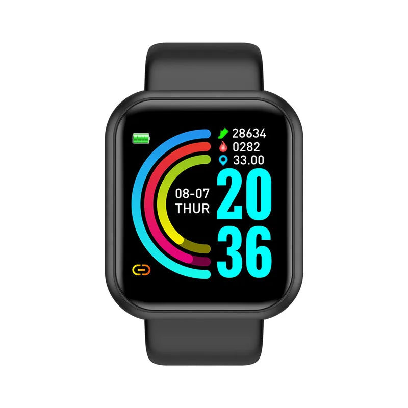 ⌚📱 Y68 / D20 Smart Watch – Fitness Tracker με Ειδοποιήσεις, Καταγραφή Μουσικής & Αθλητικών Δεδομένων
