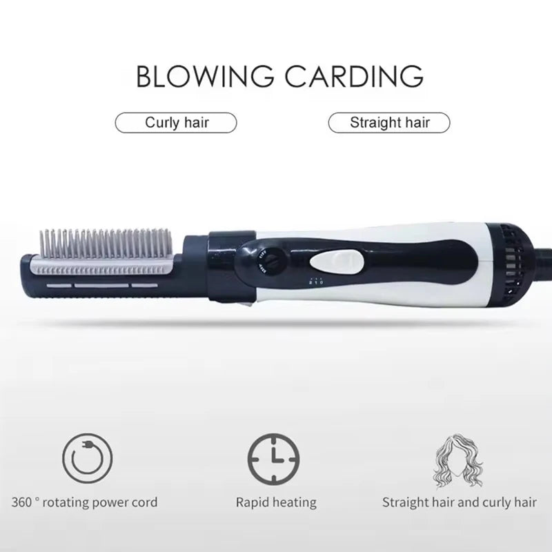 💨✨ Hair Dryer & Hot Air Brush – Επαγγελματικό One-Step Volumizer & Styler ✨💨