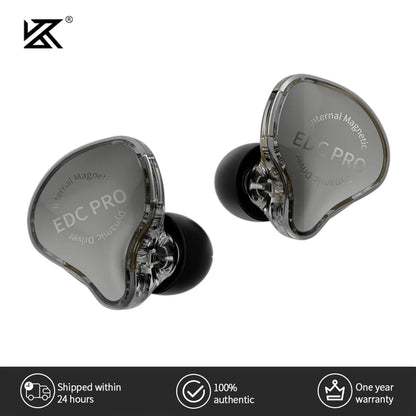 KZ EDC Pro HiFi In-Ear Ακουστικά με Μικρόφωνο – 3.5mm, Αποσπώμενο Καλώδιο & Dynamic Driver