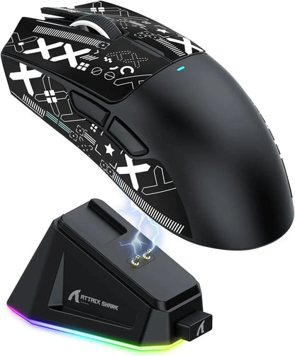 🎮⚡ ATTACK SHARK X11 – Wireless Gaming Mouse με PixArt PAW3311 & Charging Dock ⚡🎮