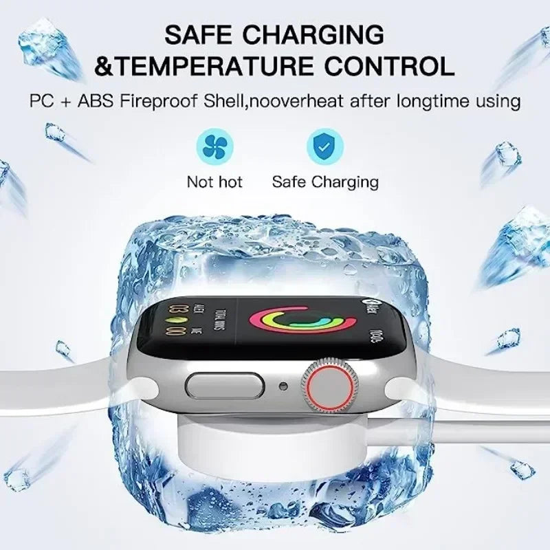⌚⚡ Magnetic Charger for iWatch – Ασύρματο Μαγνητικό Καλώδιο Φόρτισης USB/Type-C 🎯