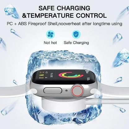 ⌚⚡ Magnetic Charger for iWatch – Ασύρματο Μαγνητικό Καλώδιο Φόρτισης USB/Type-C 🎯