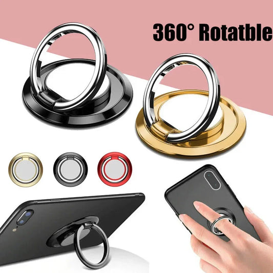 📱💍 Universal Finger Ring Holder – Στυλ & Ασφάλεια στο Κινητό σου! 💍📱 360° Rotation | 180° Tilt | Luxury Metal Design