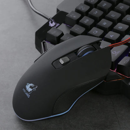 🎮 ATTACK SHARK V1 RGB Wired Gaming Mouse – Ελαφρύ, 3 DPI, 6 Κουμπιά, Μαύρο Matte 💡 Εργονομία, RGB φωτισμός & άμεση απόκριση – για κάθε gamer που ζητά ακρίβεια και στυλ!