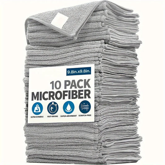 🧽✨ Microfiber Kitchen Towels – Απορροφητικά & Ανθεκτικά για Κάθε Καθαριότητα! ✨🧽 5/10/20pcs | Ultra-Fine Fiber | Soft & Stain-Removing Cloth Set