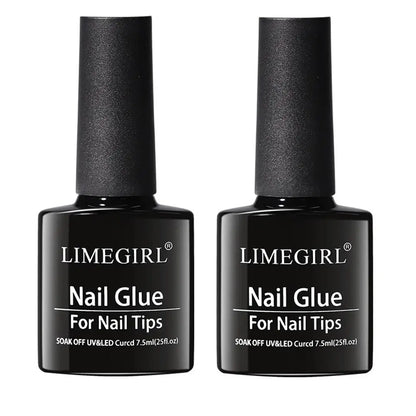 💅✨ Limegirl Nail Tips Glue Gel 7.5ml – Πολυχρηστική Κόλλα UV για Ψεύτικα Νύχια 🎯