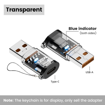 Olaf 120W USB-A Type-C OTG Adapter (USB 3.2) – Ταχεία Φόρτιση & Μεταφορά Δεδομένων