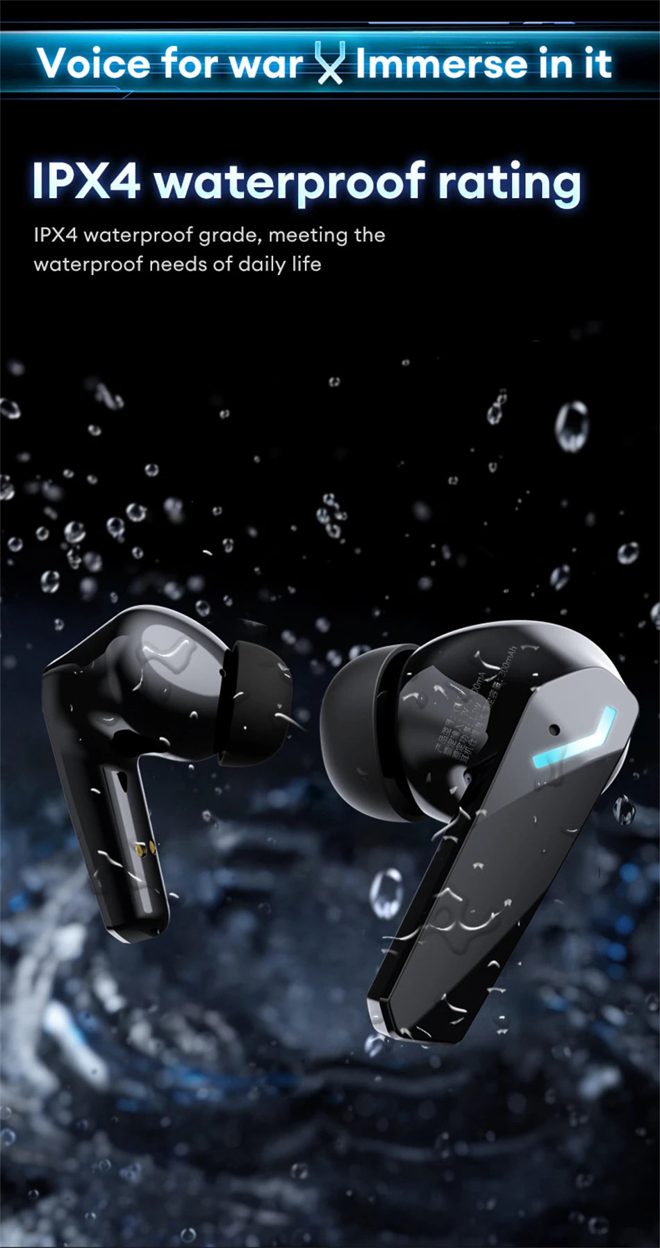 🎧 Lenovo XT53 Ασύρματα Bluetooth 5.4 Earbuds – Gaming Mode, LED Display & Αυτονομία έως 26 Ώρες