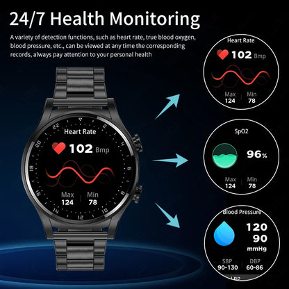 🎯 LIGE NFC Smartwatch με Ενσωματωμένα TWS Ακουστικά – 2 σε 1, Ρολόι & Ακουστικά! 🎯