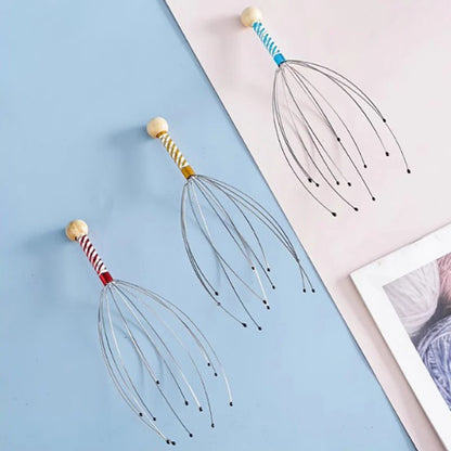 💆‍♂️🐙 Octopus Head Massager – Σκρατσαριστήρι Κεφαλής για Απόλυτη Χαλάρωση & Ανακούφιση