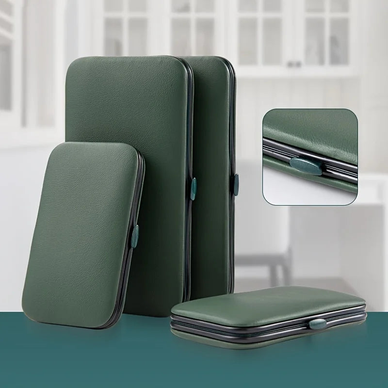 ✨ Professional Nail Care Kit – 7/10/12/18 PCS Manicure & Pedicure Set with Travel Case