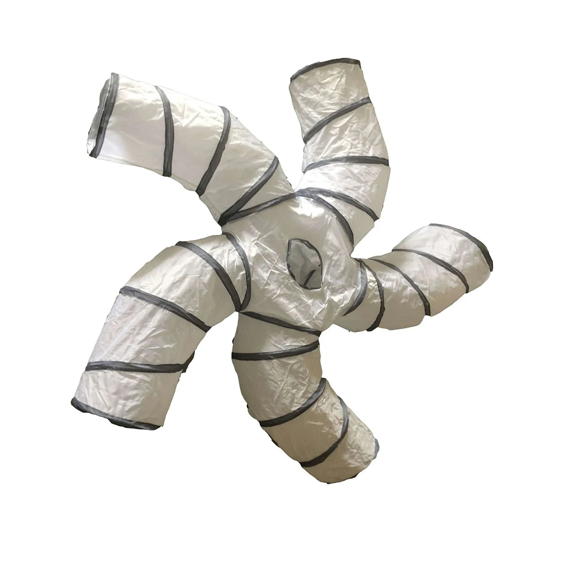 🐾 S-Shape Πτυσσόμενο Τούνελ για Γάτες – Διαδραστικό Παιχνίδι με 2/3/4/5 Εξόδους | Foldable Cat Tunnel Toy για Γάτες & Κουνελάκια