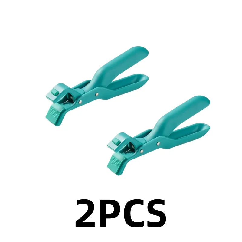 🔥 Αντιθερμική Λαβή Σιλικόνης για Κατσαρόλες & Πιάτα – Multi-Purpose Anti-Scald Bowl Holder Clip