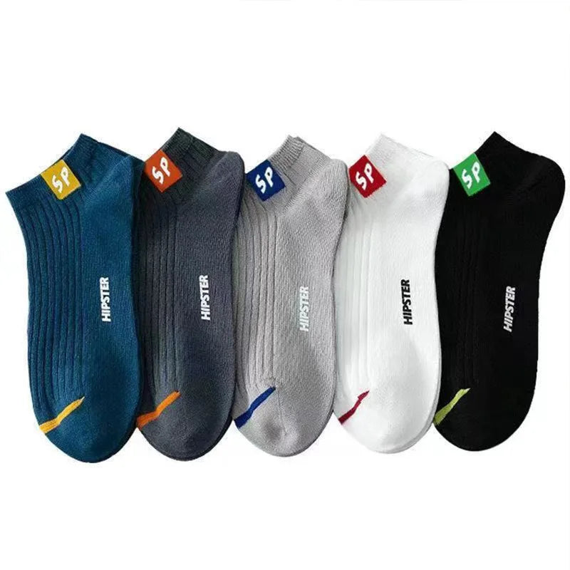 🧦👟 5 Ζευγάρια Ανδρικές SP Short Socks – Άνετες & Αντιιδρωτικές