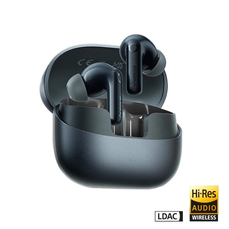 Baseus EP10 Pro ANC Wireless Earbuds – Bluetooth 6.0, Hi-Res LDAC & Adaptive Noise Cancellation up to 50dB