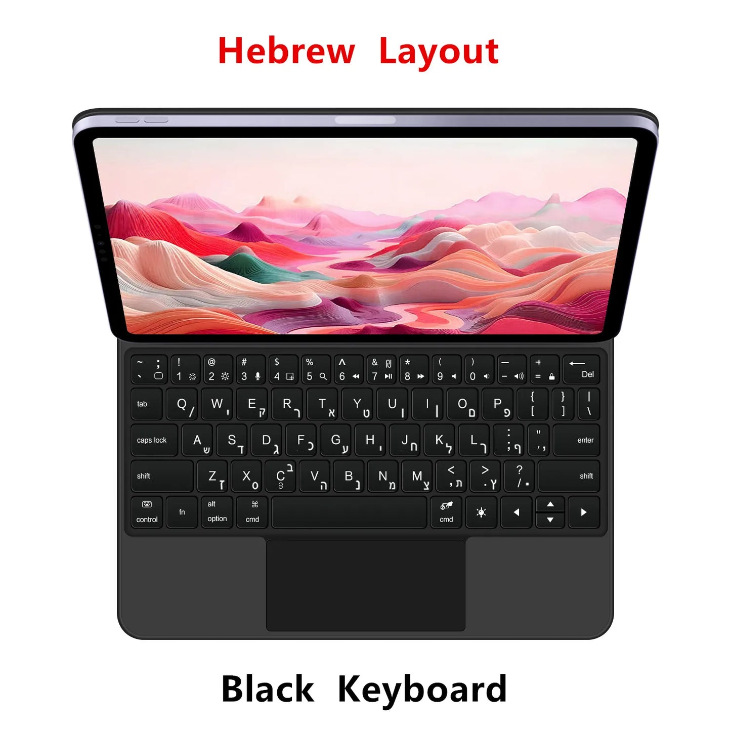 💻✨ Magic Keyboard Case με Backlight & Touchpad για iPad 10th & iPad A16 11th Gen (2025) ✨📱