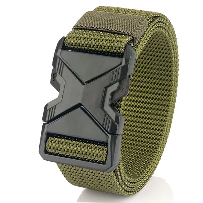 👔 Ανδρική Ζώνη Nylon Braided 125cm – Ελαφριά, Ανθεκτική & Αναπνεύσιμη με Μεταλλική Αγκράφα | Casual, Business & Καθημερινό Στυλ