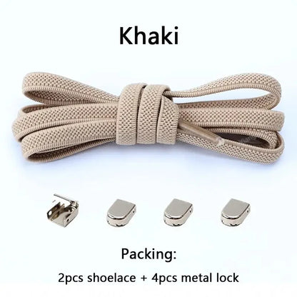 👟✨ No Tie Elastic Shoelaces – Ελαστικά Κορδόνια Χωρίς Δέσιμο για Παιδιά & Ενήλικες 🚀