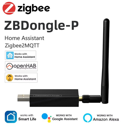 🔌 ZBDongle-P Wireless Zigbee 3.0 Gateway – USB Interface | Zigbee2MQTT | ZHA | OpenHAB | Home Assistant