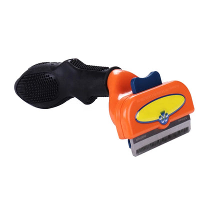 🐾 Βούρτσα Περιποίησης & Αφαίρεσης Τριχών – Cat & Dog Grooming Brush | Εργαλείο Καθαρισμού για Γάτες & Σκύλους