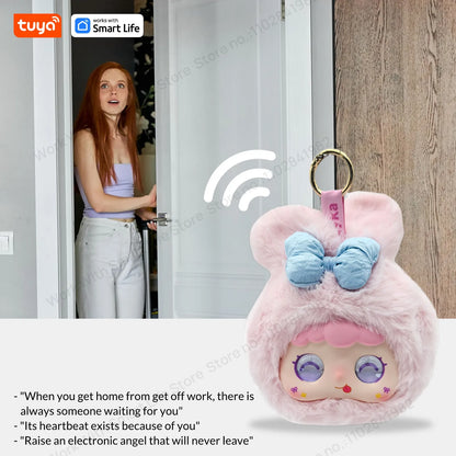 🤖 Tuya Smart AI Plush Robot – LED Μάτια | Φωνητικός Έλεγχος | Διαδραστικό Παιχνίδι για Παιδιά & Smart Home