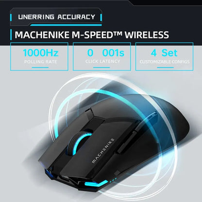 🎮🖱️ Machenike M7 Pro – Gaming Mouse με 2.4GHz Ασύρματη & Ενσύρματη Λειτουργία ⚡ Εξοπλίσου για απόλυτη ταχύτητα & ακρίβεια!