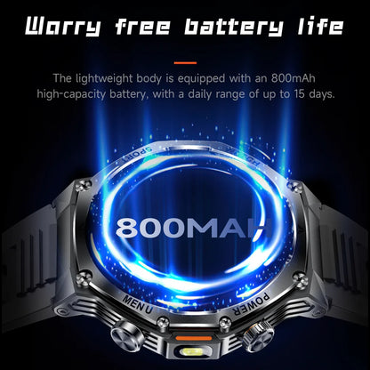⚡ 2025 New 800mAh Large Battery Smartwatch – Ισχύς, Στυλ & Απόδοση στον Καρπό σου! ⚡