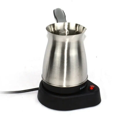 ☕⚡ Ηλεκτρική Καφετιέρα Moka 600W – Πρακτική & Πολυχρηστική! ⚡☕  600W Electric Coffee Maker – 500ml Detached Italian Moka Pot
