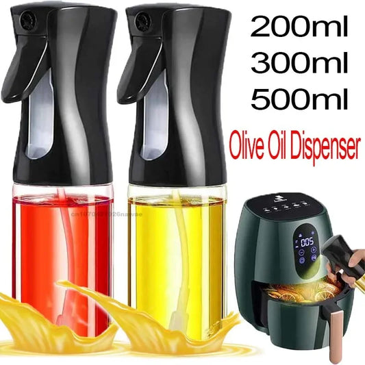 🥗🫒 Oil Spray Bottle – Επαναγεμιζόμενο Μπουκάλι Ψεκασμού για Λάδι, Ξύδι & Σάλτσες 🍳 Ιδανικό για Μαγειρική, BBQ & Baking