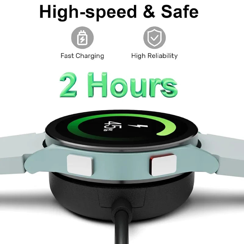⚡⌚ Magnetic Wireless Charger 🚀 (USB-A/Type-C – Galaxy Watch Series)