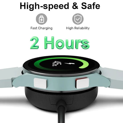 ⚡⌚ Magnetic Wireless Charger 🚀 (USB-A/Type-C – Galaxy Watch Series)