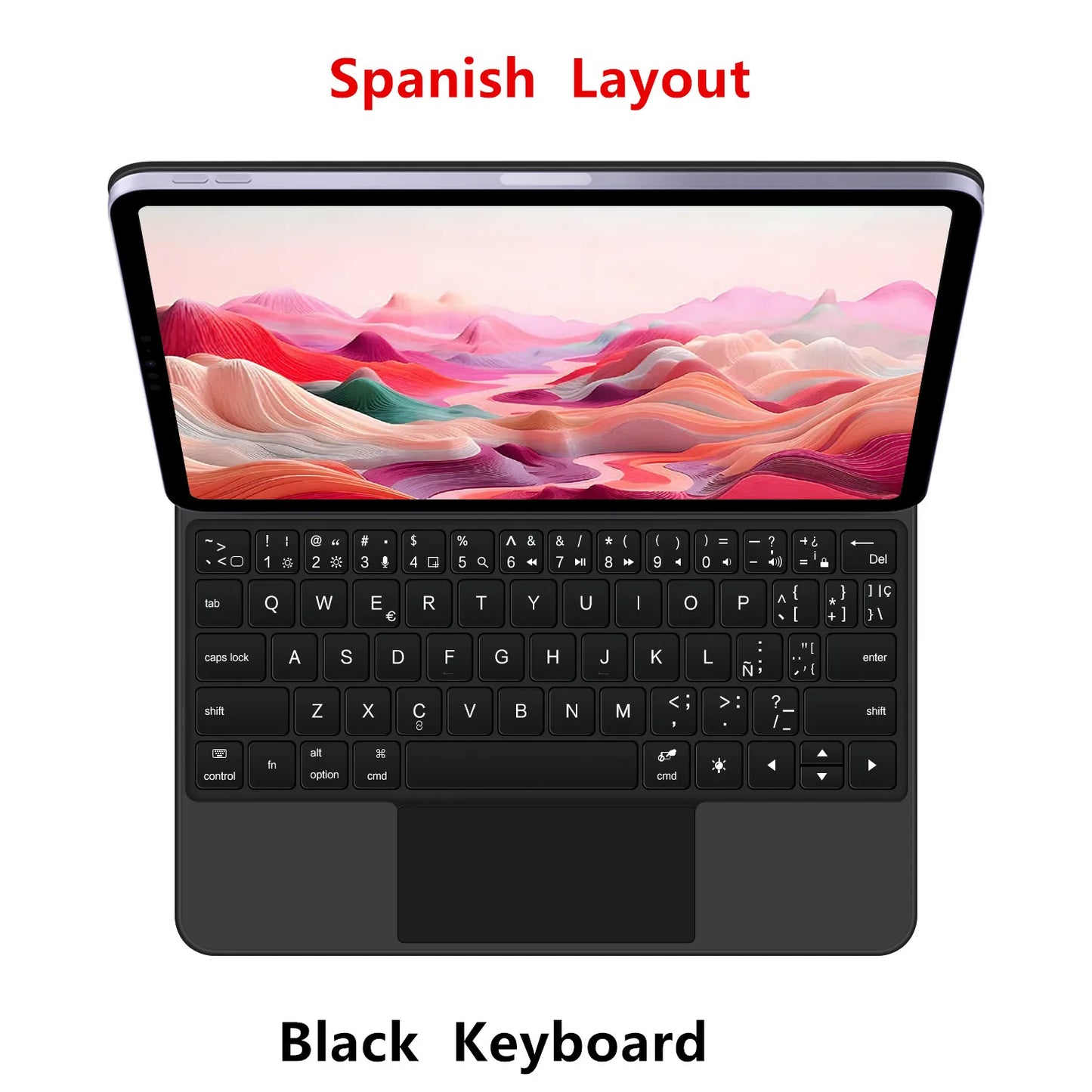 💻✨ Magic Keyboard Case με Backlight & Touchpad για iPad 10th & iPad A16 11th Gen (2025) ✨📱
