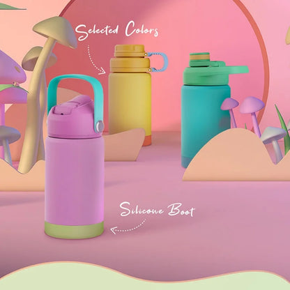 🍼✨ Παιδικό Θερμός με Λαβή & Χαριτωμένο Design! ✨🍼